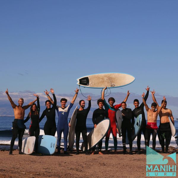 Cursos mensuales surf Barcelona Manihi