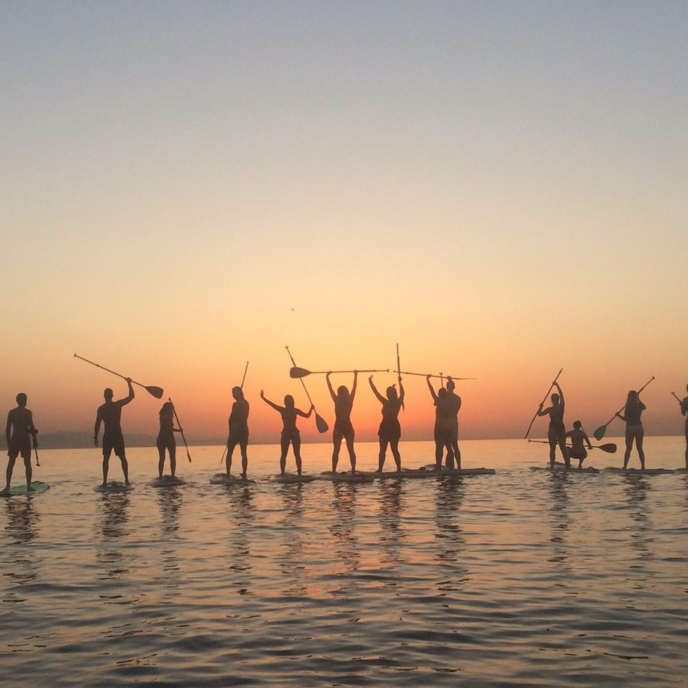 Manihi Sunrise paddle surf Menorca