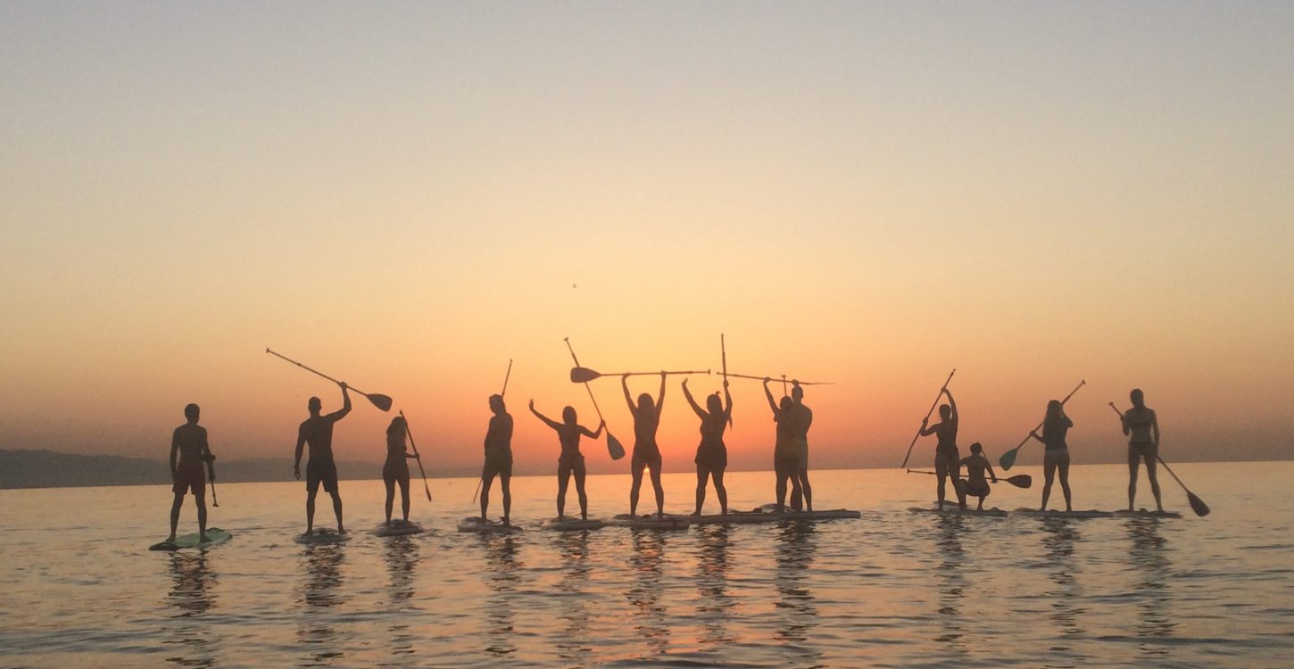 Manihi Sunrise paddle surf Menorca