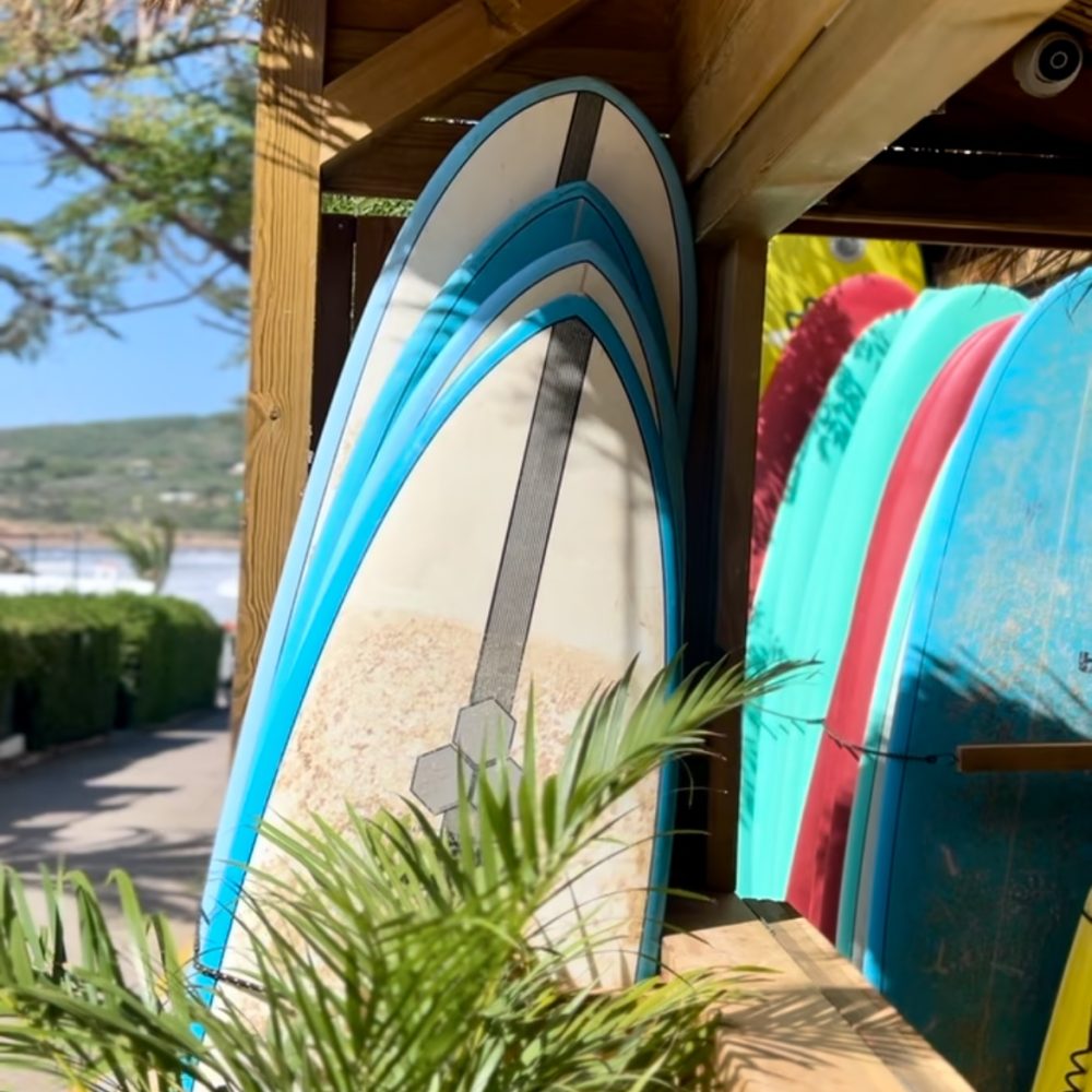Alquiler tabla de surf Menorca