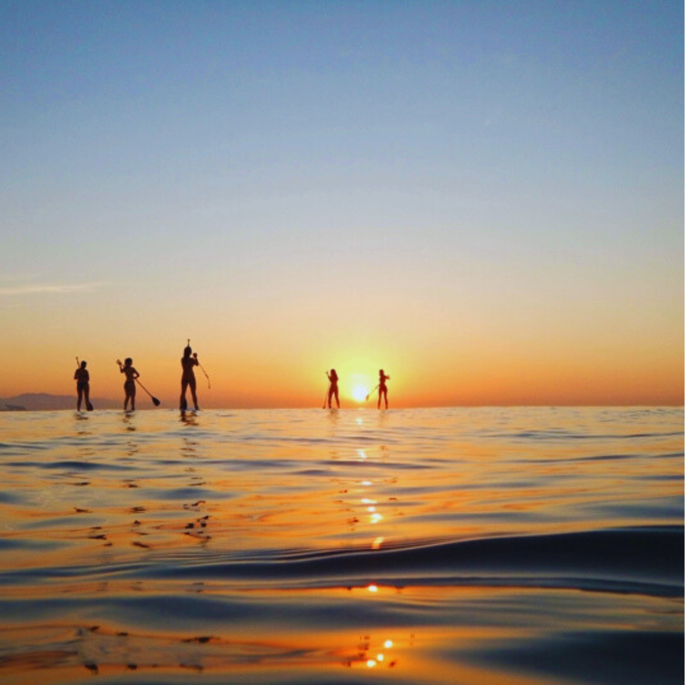 Excursion amanecer paddle surf