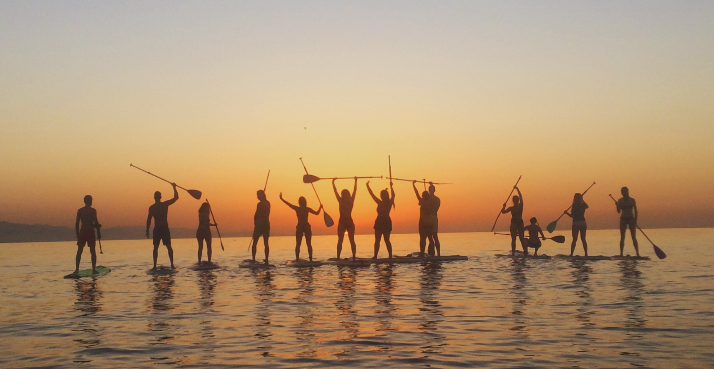 Manihi Sunrise paddle surf Menorca