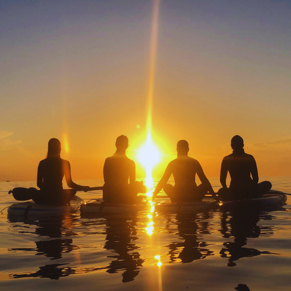 Sunrise paddle surf Menorca